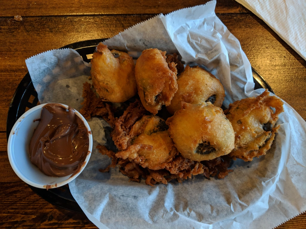 fried oreos